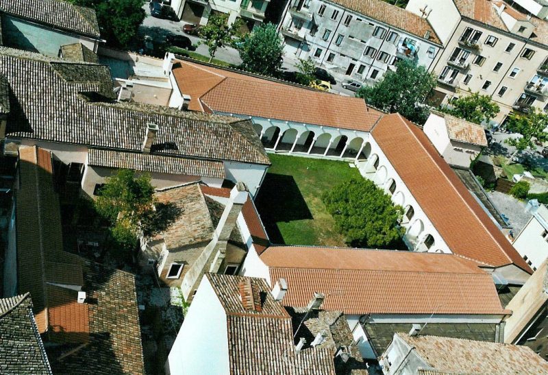 veduta aerea del Museo Diocesano d'Arte Sacra di Chioggi